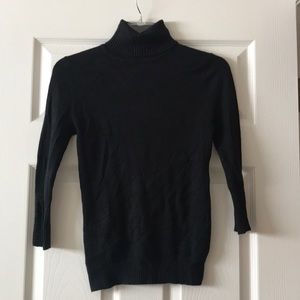 Express black turtleneck sweater